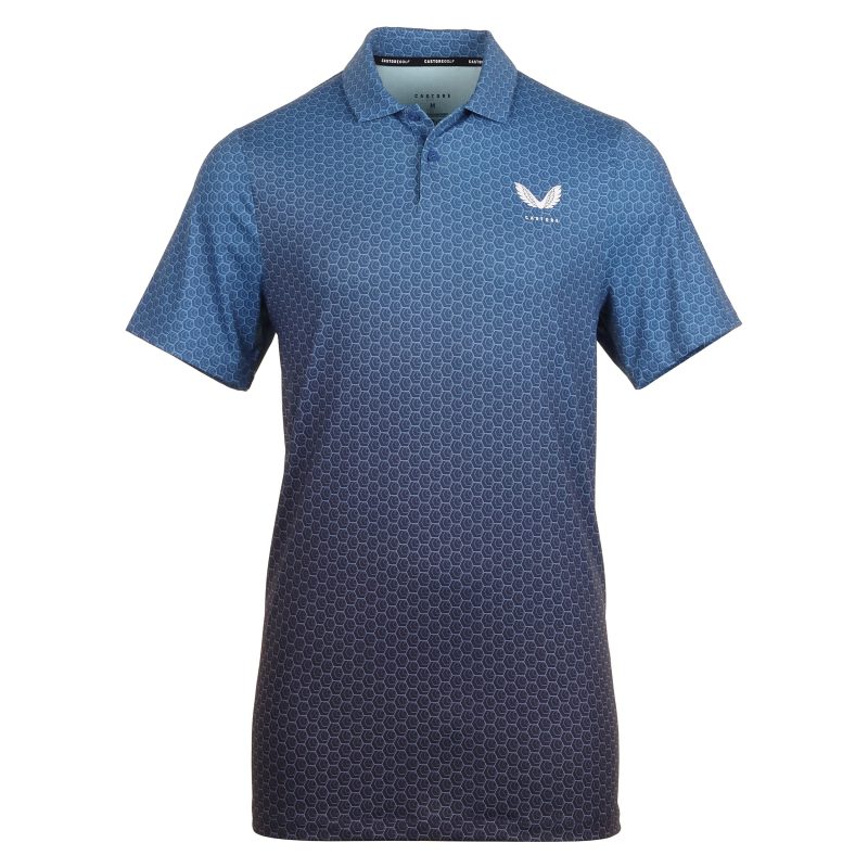 Castore Golf Printed Polo Shirt SS24 GMC30695 167 1