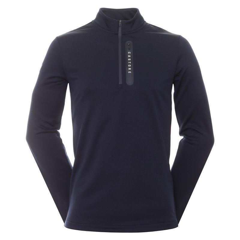 Castore Golf Softshell Tech 1 2 Zip CM0825 Midnight Navy 1