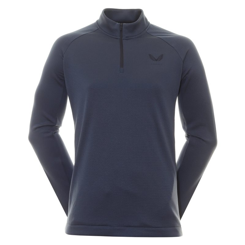 Castore Golf Softshell Tech 1 2 Zip CMB40533 Oceana 1