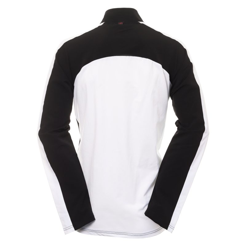 Couture Club Golf 1 4 Zip Shell Jacket TCCM1987 Black White 2