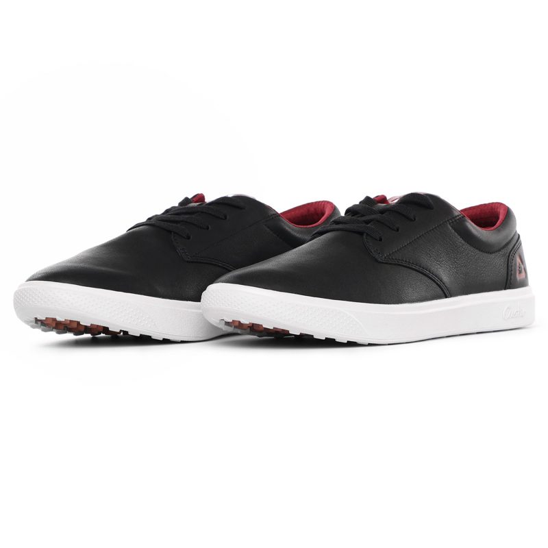 Cuater The Wildcard Leather Golf Shoes 4MU189 Black Ruby Wine 3