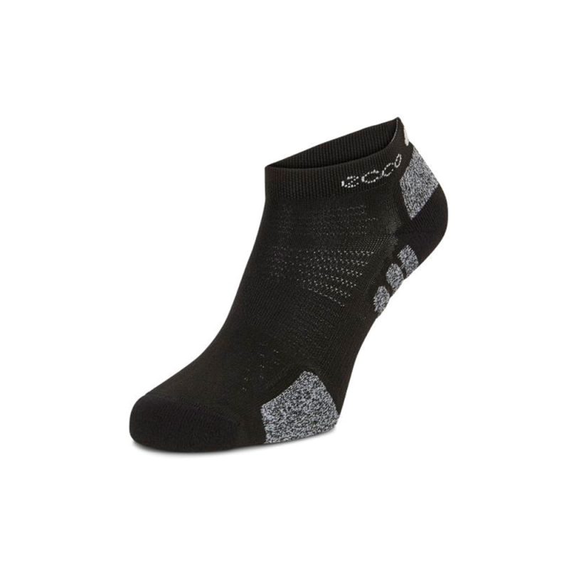 Ecco Tour Lite No Show Golf Socks 9085423 Black Wild Dove 90104