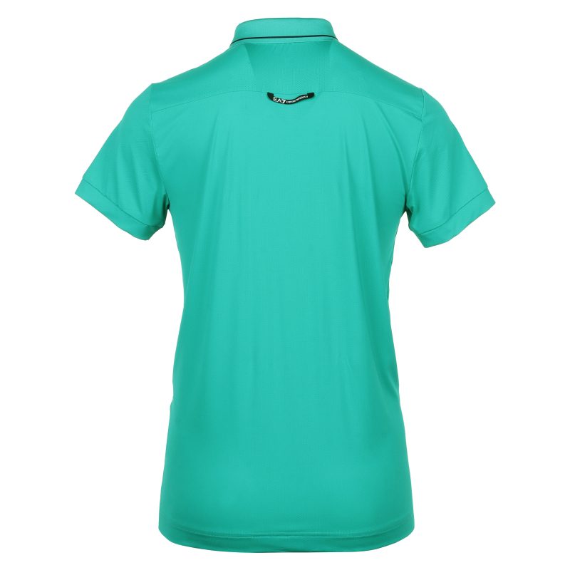 Emporio Armani EA7 Golf Ventus7 Contrast Detail Polo Shirt PJMMZ 3DPF11 1815 2