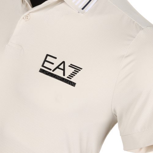 Emporio Armani EA7 Golf Ventus7 Contrast Detail Polo Shirt PJMMZ 3DPF11 1946 3