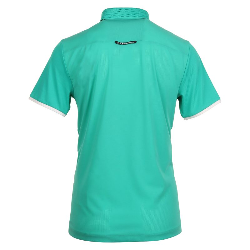 Emporio Armani EA7 Golf Ventus7 Perf Collar Polo Shirt PJMLZ 3DPF14 1815 2