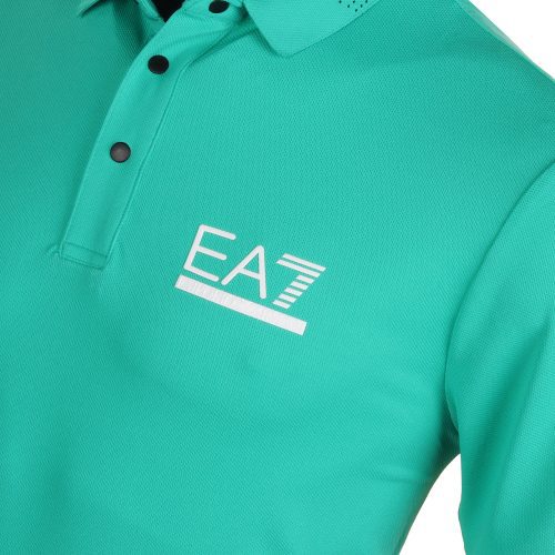 Emporio Armani EA7 Golf Ventus7 Perf Collar Polo Shirt PJMLZ 3DPF14 1815 3