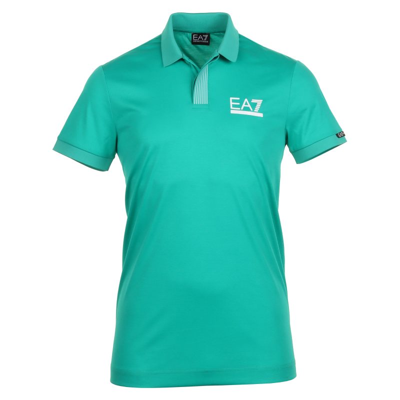 Emporio Armani EA7 Golf Ventus7 Placket Detail Polo Shirt PJUIZ 3DPF27 1815 1