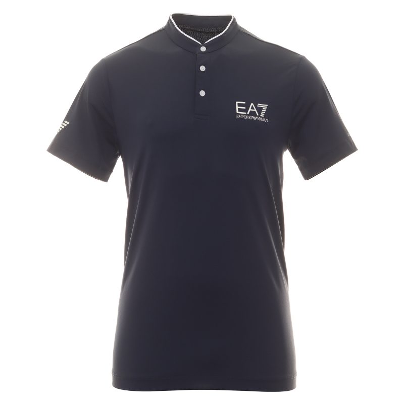 Emporio Armani EA7 Ventus7 Henley Polo Shirt PJEMZ 8NPT21 1554 1