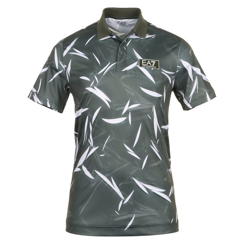 Emporio Armani EA7 Ventus7 Pro Graphic Polo Shirt PJPCZ 6DPF03 2814 1