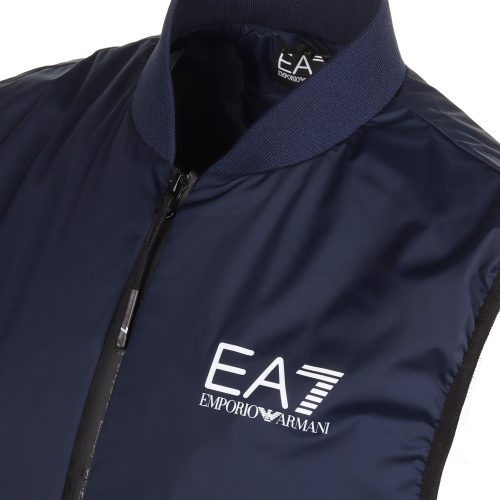 EmporioArmaniEA7GolfPaddedVestNavyBlue 3