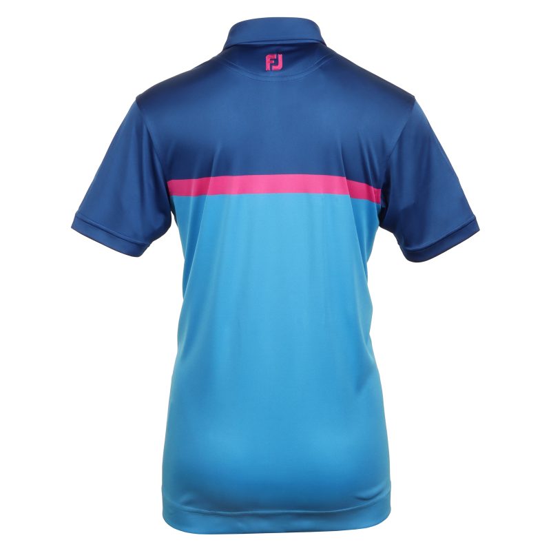 FootJoy Colour Block Interlock Golf Shirt 81612 2