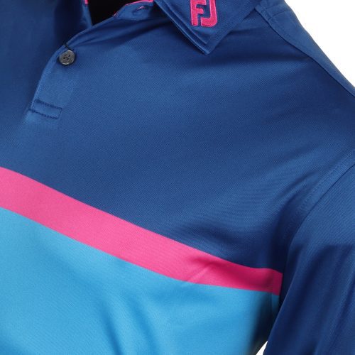 FootJoy Colour Block Interlock Golf Shirt 81612 3