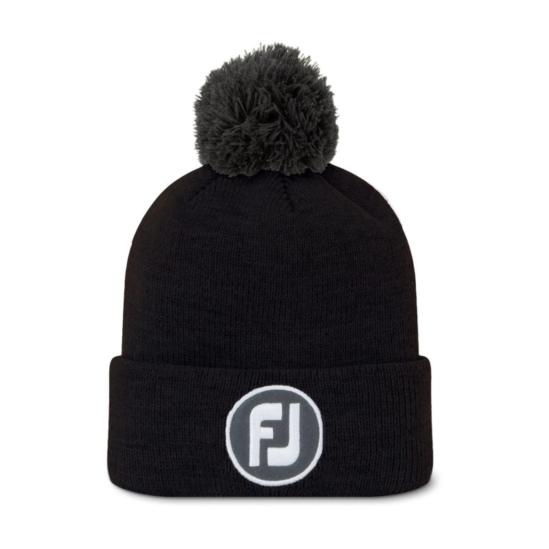 FootJoy FJ Solid Pom Pom Bobble Hat FH22BSPOMH 0 1