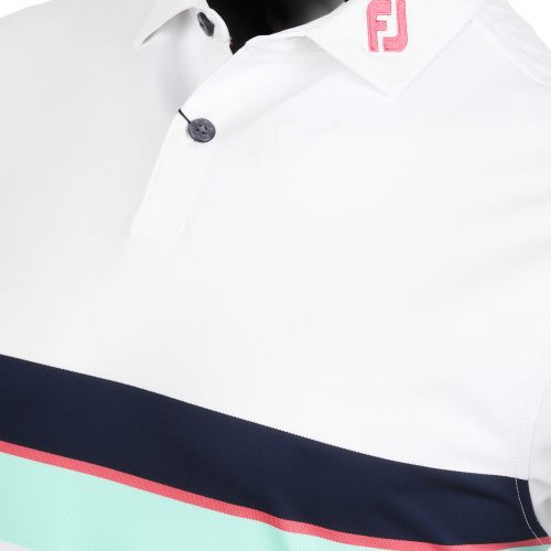 FootJoy Golf Double Chest Band Pique Golf Shirt 81572 3