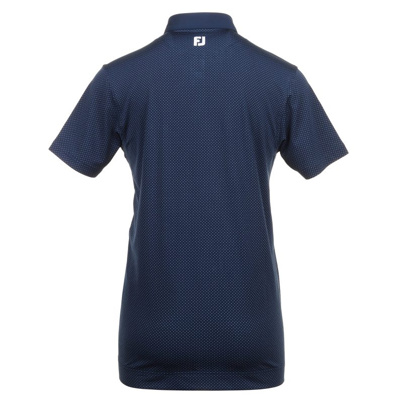 FootJoy Jacquard Dot Lisle Golf Shirt 31929 2