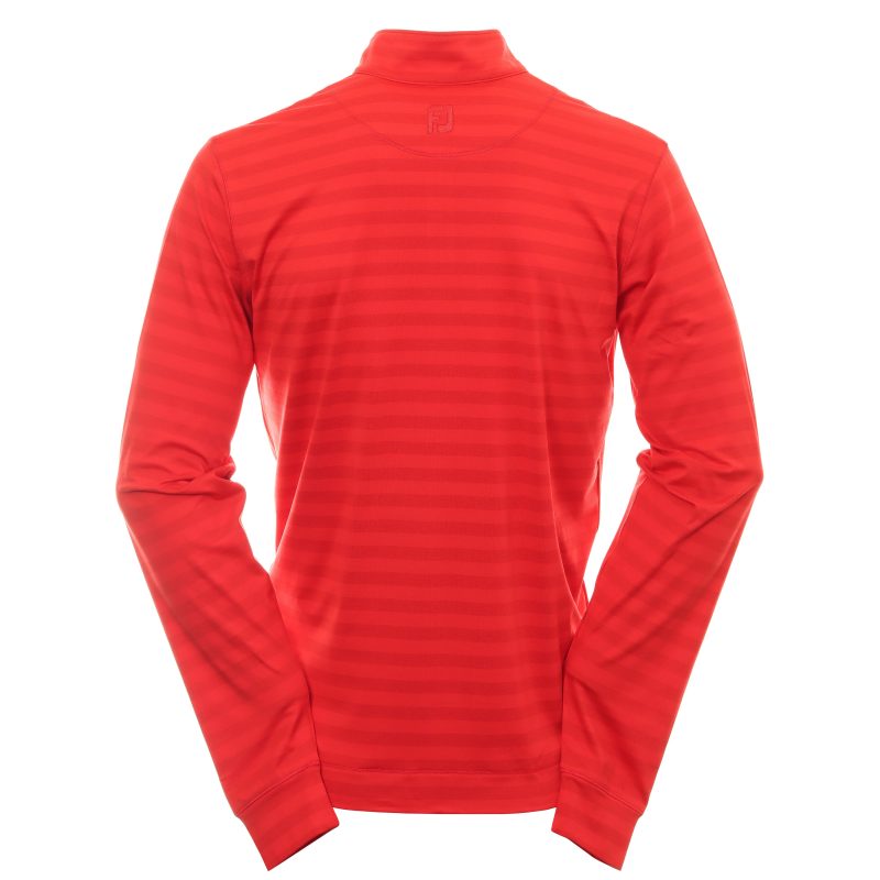 FootJoy Peach Tonal Stripe Chill Out Pullover 88447 2