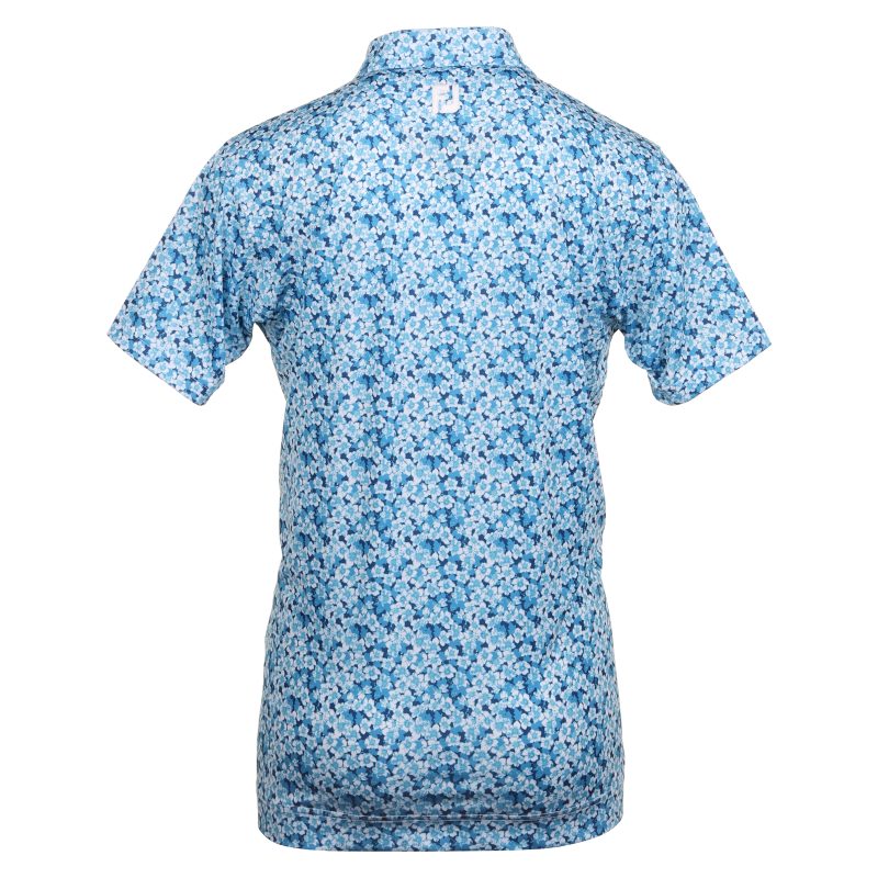 FootJoy Primrose Print Lisle Golf Shirt 81567 2