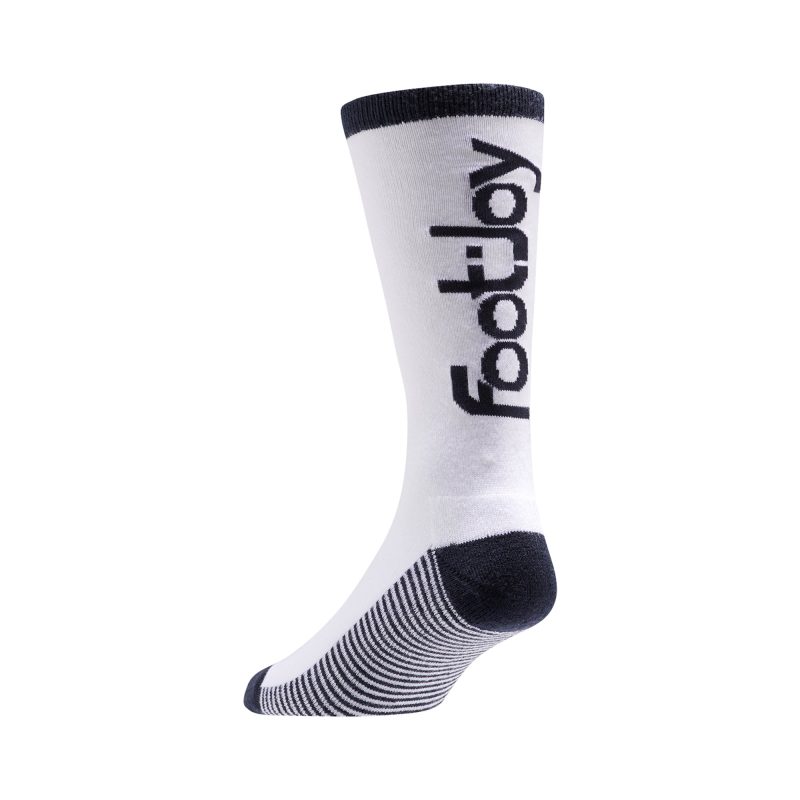 FootJoy ProDry Heritage Crew Golf Socks 15038H White Navy