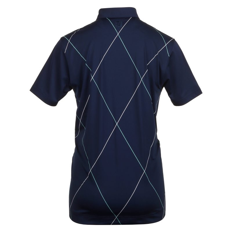 FootJoy Raker Print Lisle Golf Shirt 81603 2