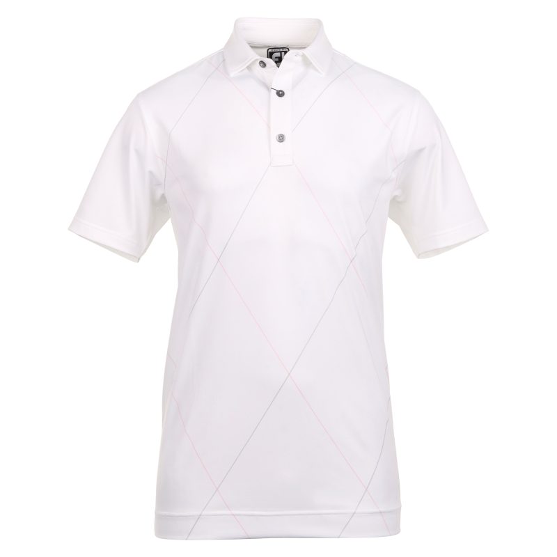 FootJoy Raker Print Lisle Golf Shirt 81607 1