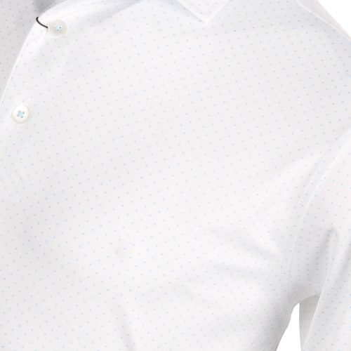 FootJoy Stretch Dot Print Lisle Golf Shirt 81674 3 1