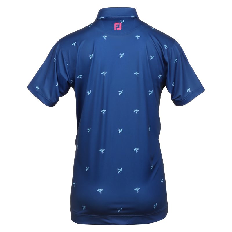 FootJoy Thistle Print Lisle Golf Shirt 80887 2