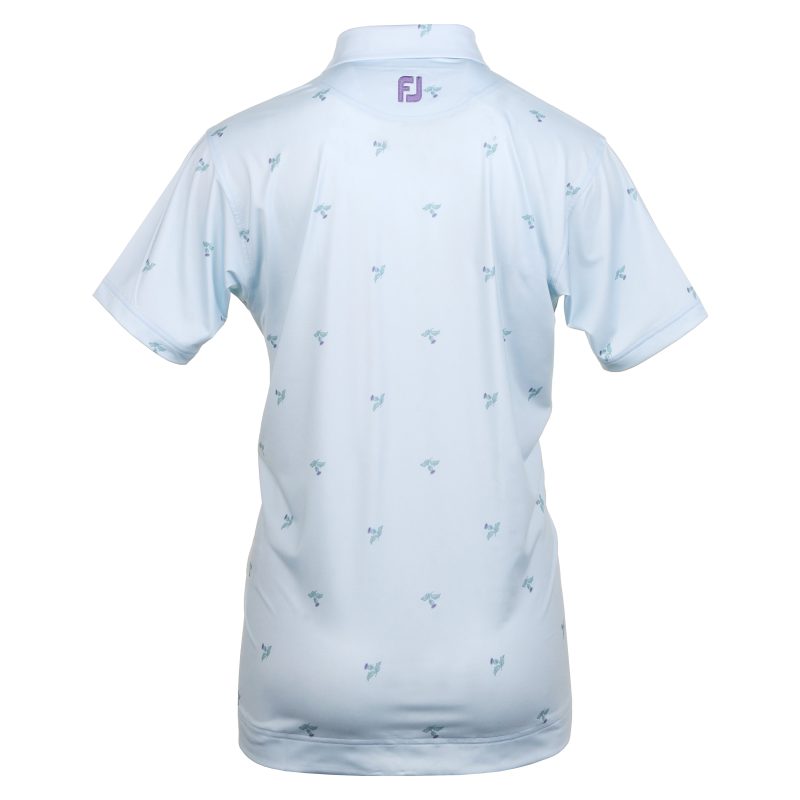 FootJoy Thistle Print Lisle Golf Shirt 80889 2