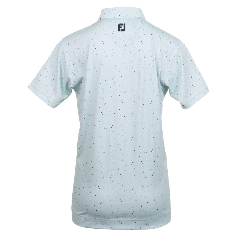 FootJoy Tweed Texture Pique Golf Shirt 81597 2