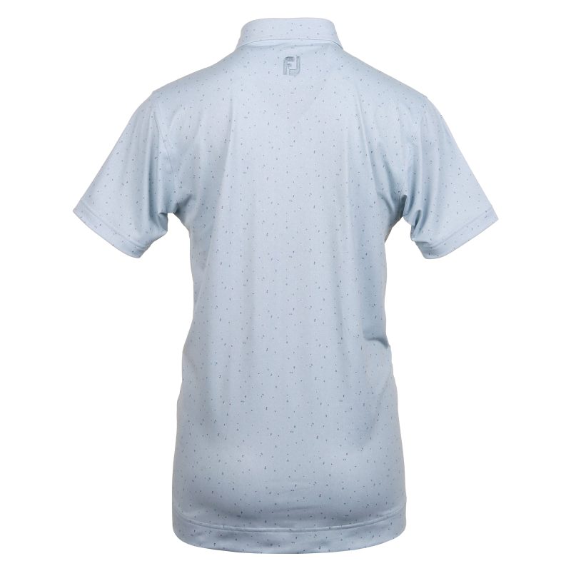 FootJoy Tweed Texture Pique Golf Shirt 81598 2