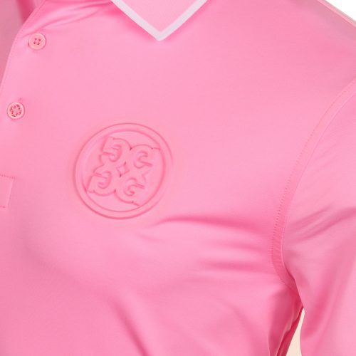 G FORE Circle G s Embossed Tech Jersey Polo GMP000013 Candy 3