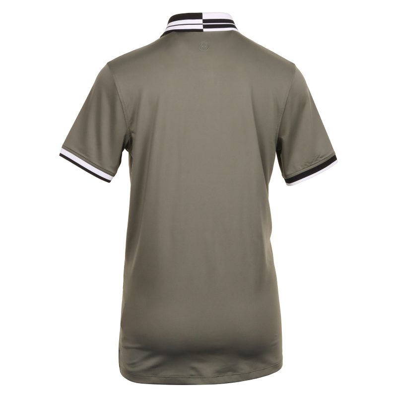 G FORE Contrast Rib Tech Jersey Polo GMP000011 Isle 2