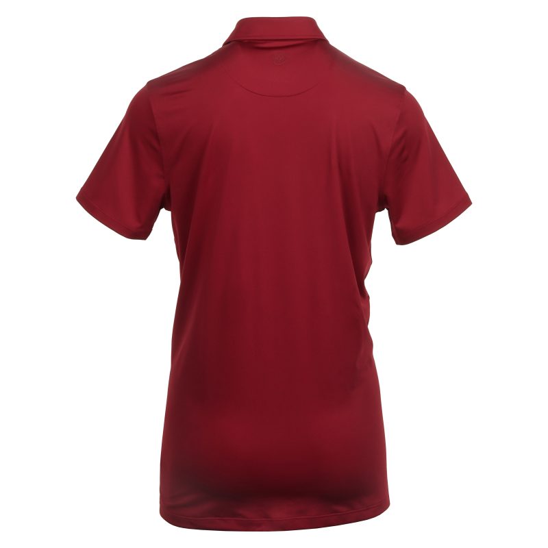 G FORE Embroidered Tech Jersey Polo GMP000008 Rhubarb 2