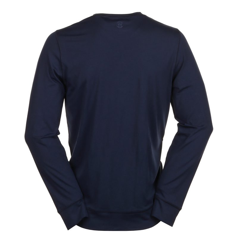 G FORE Luxe Crew Neck Mid Layer GMM000007 Twilight 2