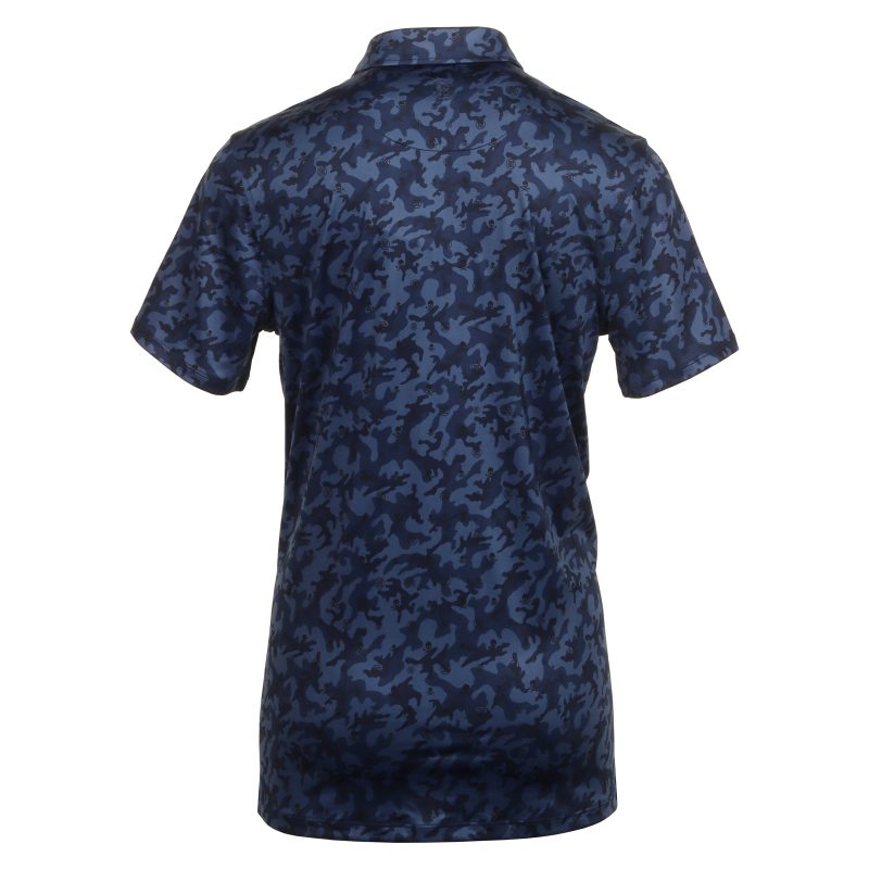 G FORE Mapped Icon Camo Tech Jersey Polo GMP000001 Twilight 2