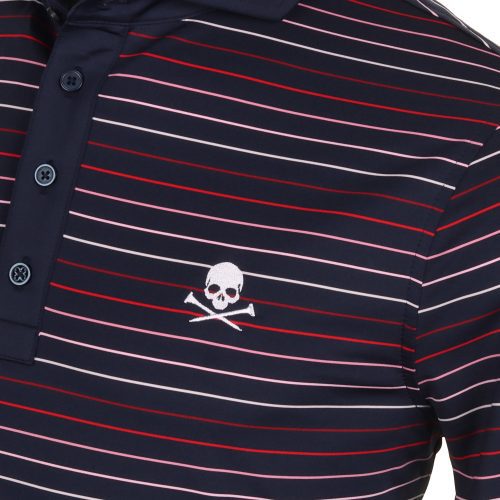 G FORE Multi Stripe Tech Jersey Polo GMP000016 Twilight 3