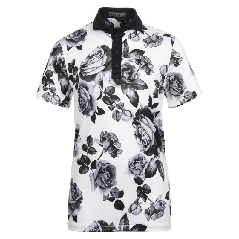 G FORE Photo Floral Tech Jersey Polo GMP000007 Snow 1 2300x2300.progressive c6980370 63c6 48f0 957f a5780c2da97f