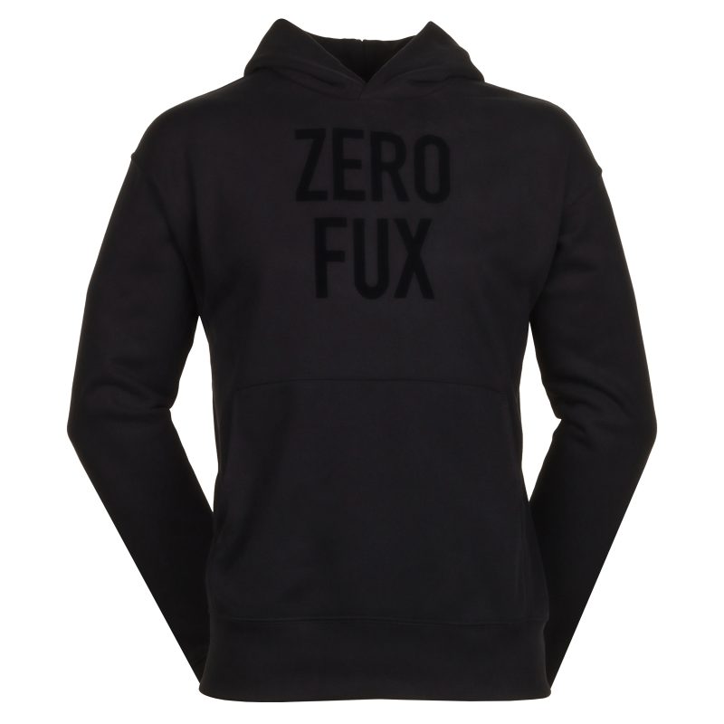 G FORE Zero Fux Oversized Hoodie GMM000011 Onyx 1