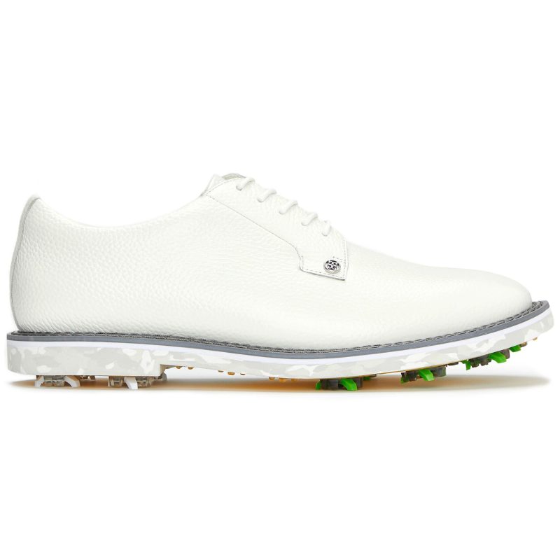 G FOREGallivanter G Lock Pebble Leather Golf Shoes GMF000055 Snow 1