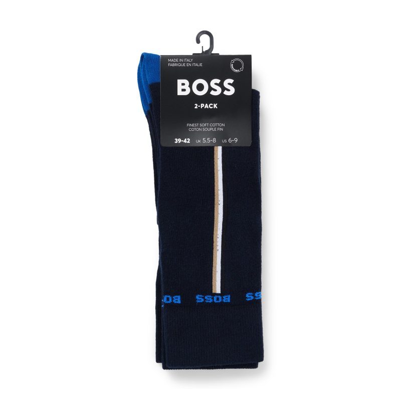 Hugo BOSS 2 Pair RS Iconic Socks 50478336 401 2