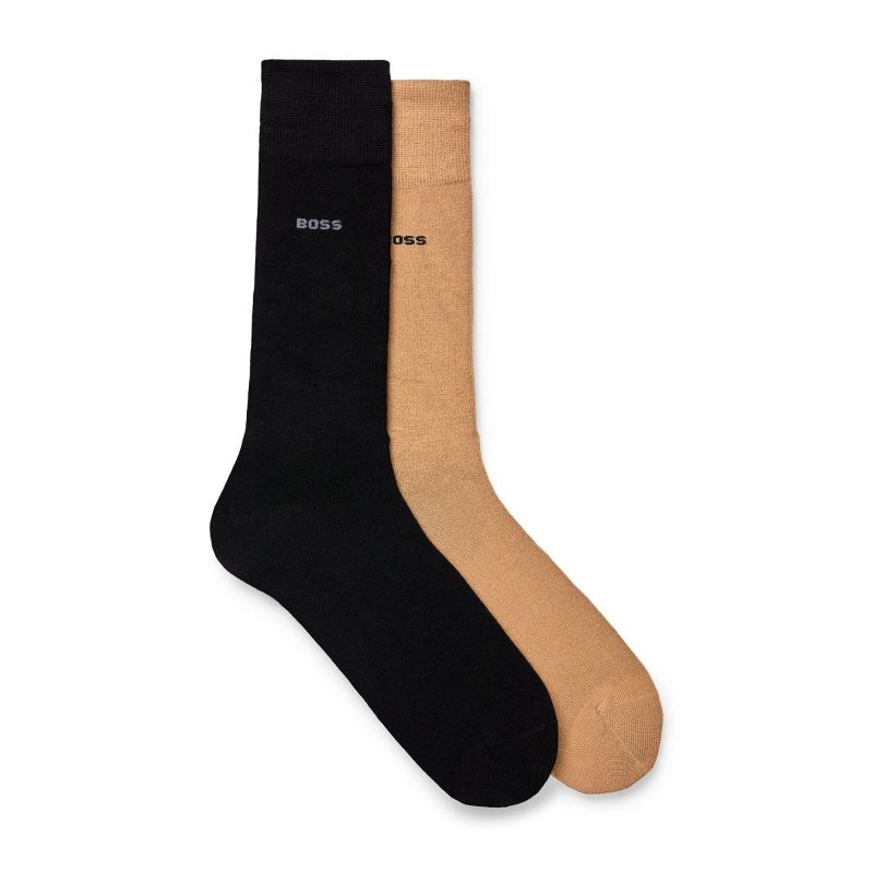 Hugo BOSS 2 Pair RS VI Bamboo Crew Socks 50491196 260 1