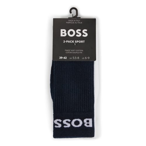 Hugo BOSS 2 Pair Sport Crew Socks 50467707 401 3