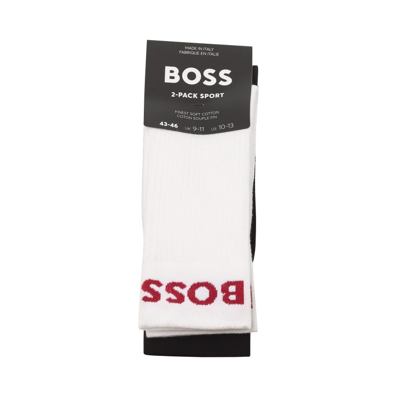 Hugo BOSS 2 Pair Sport Crew Socks 50467707 961 1