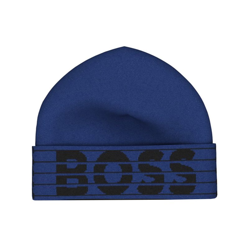 Hugo BOSS Ameta Knitted Beanie Hat 50497441 438