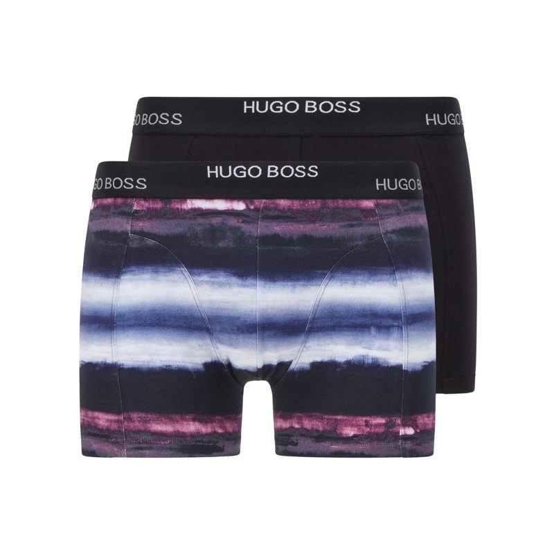 Hugo BOSS Boxer Brief 2 Pack Print 50463008 Black 960