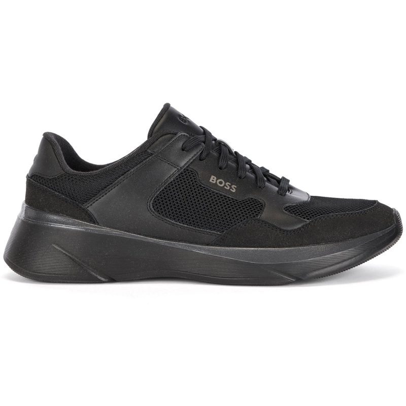 Hugo BOSS Dean Runn Shoes 50474955 Black 001 1