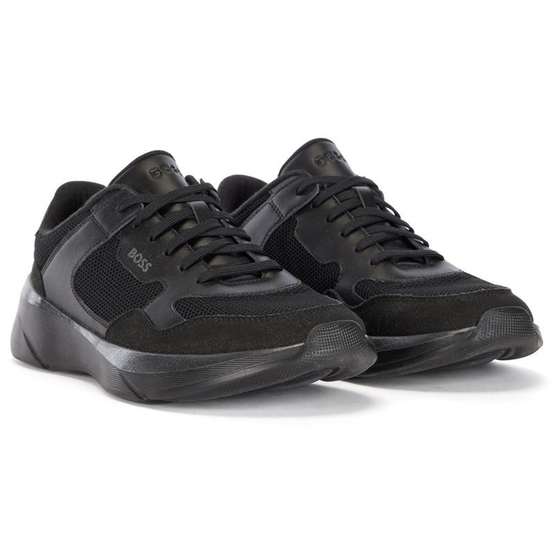 Hugo BOSS Dean Runn Shoes 50474955 Black 001 2