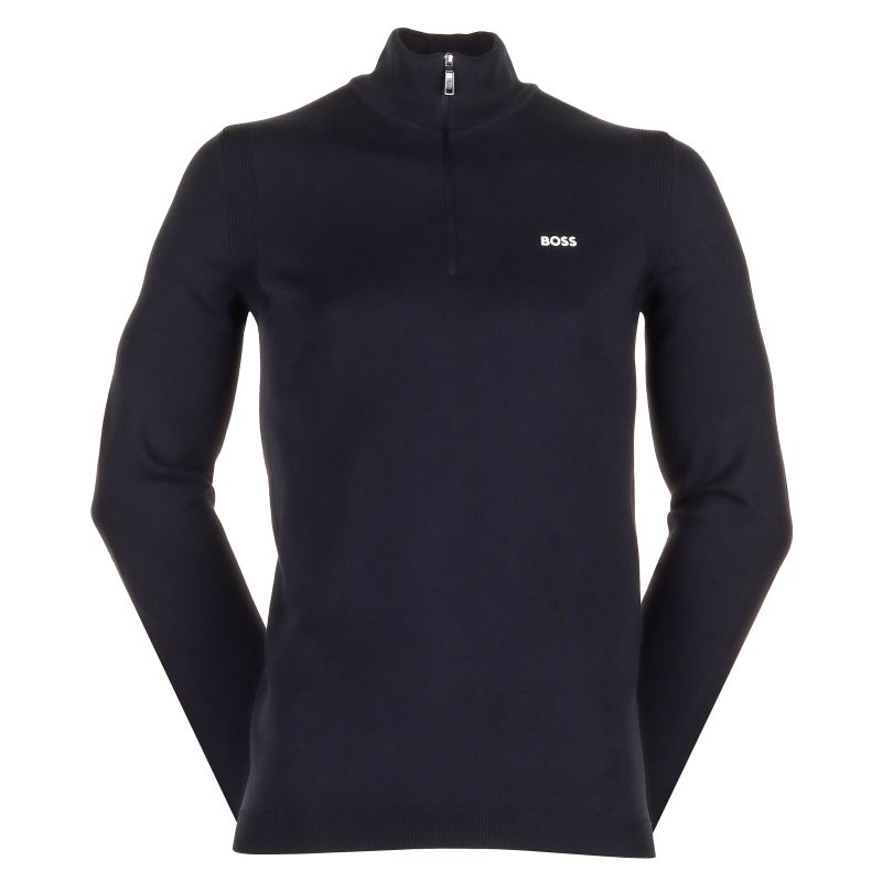 Hugo BOSS Ever X 1 4 Zip Sweater WI23 50498518 402 4