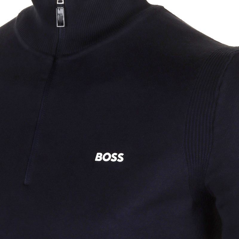 Hugo BOSS Ever X 1 4 Zip Sweater WI23 50498518 402 6