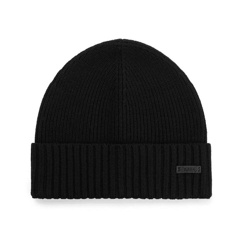 Hugo BOSS Fati Ribbed Beanie Hat 50495306 001 1