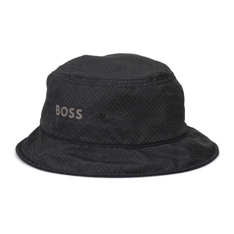 Hugo BOSS Reflect Camo Bucket Hat 50495907 Black 001 1